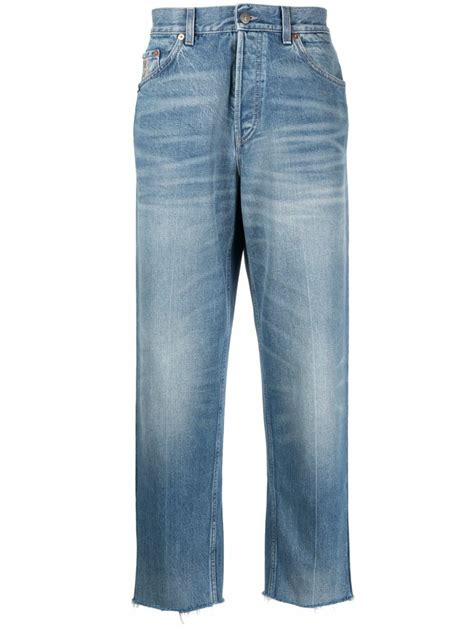 pantaloni ciniglia gucci|gucci denim jeans.